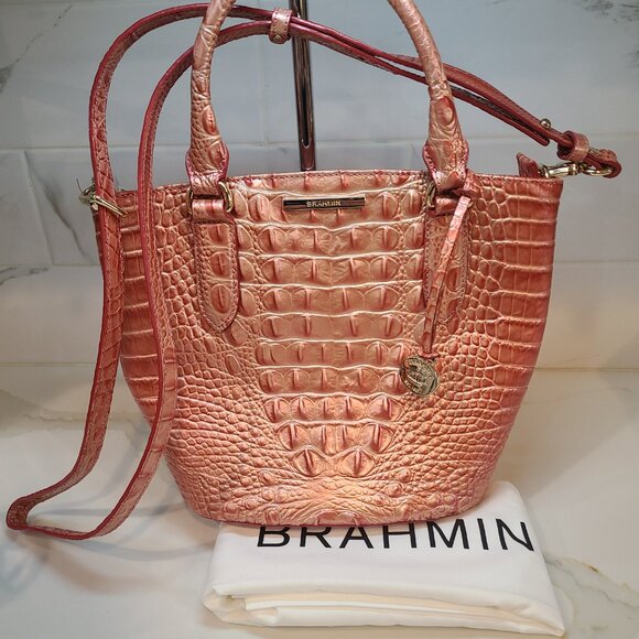 Brahmin Bowie Mod Bellini Melbourne EUC - Picture 12 of 16